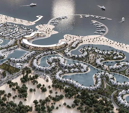 Yamal marina concept, official developer rendering