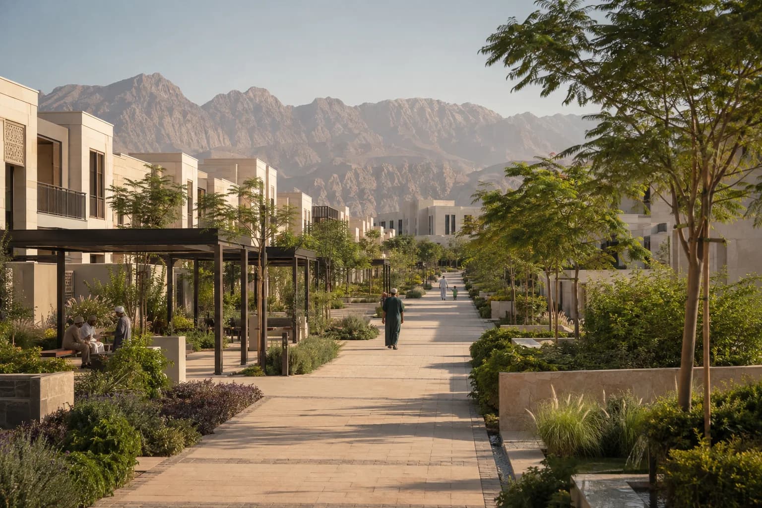 Illustrative setting for Sultan Haitham City