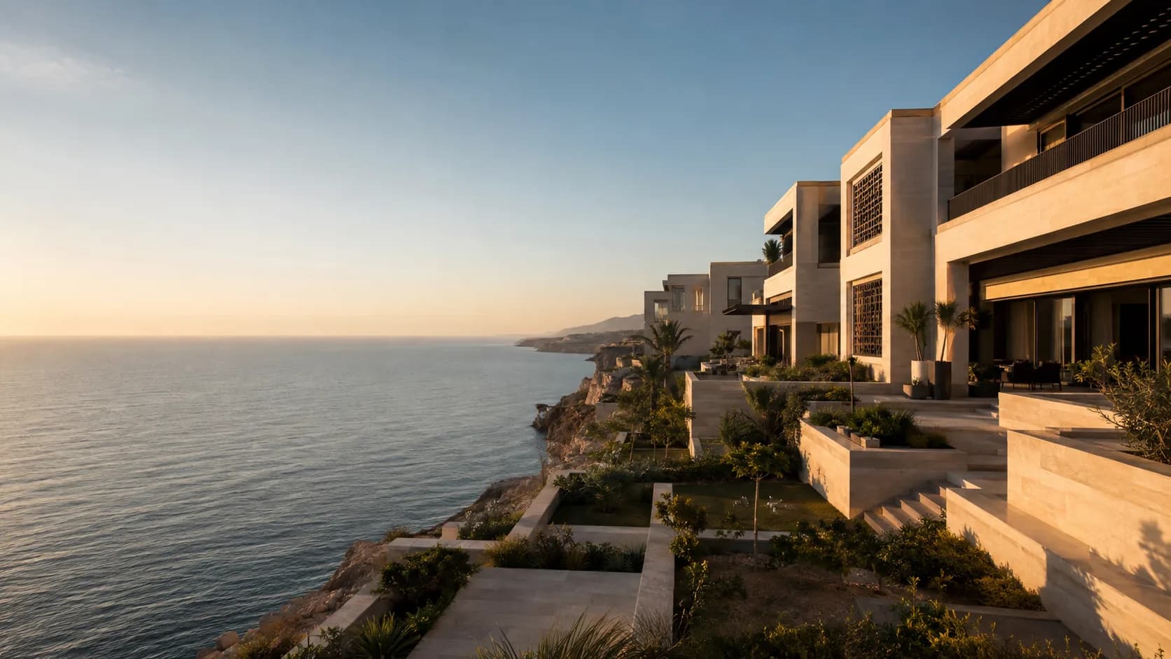 Illustrative setting for Marriott Residences AIDA, Oman