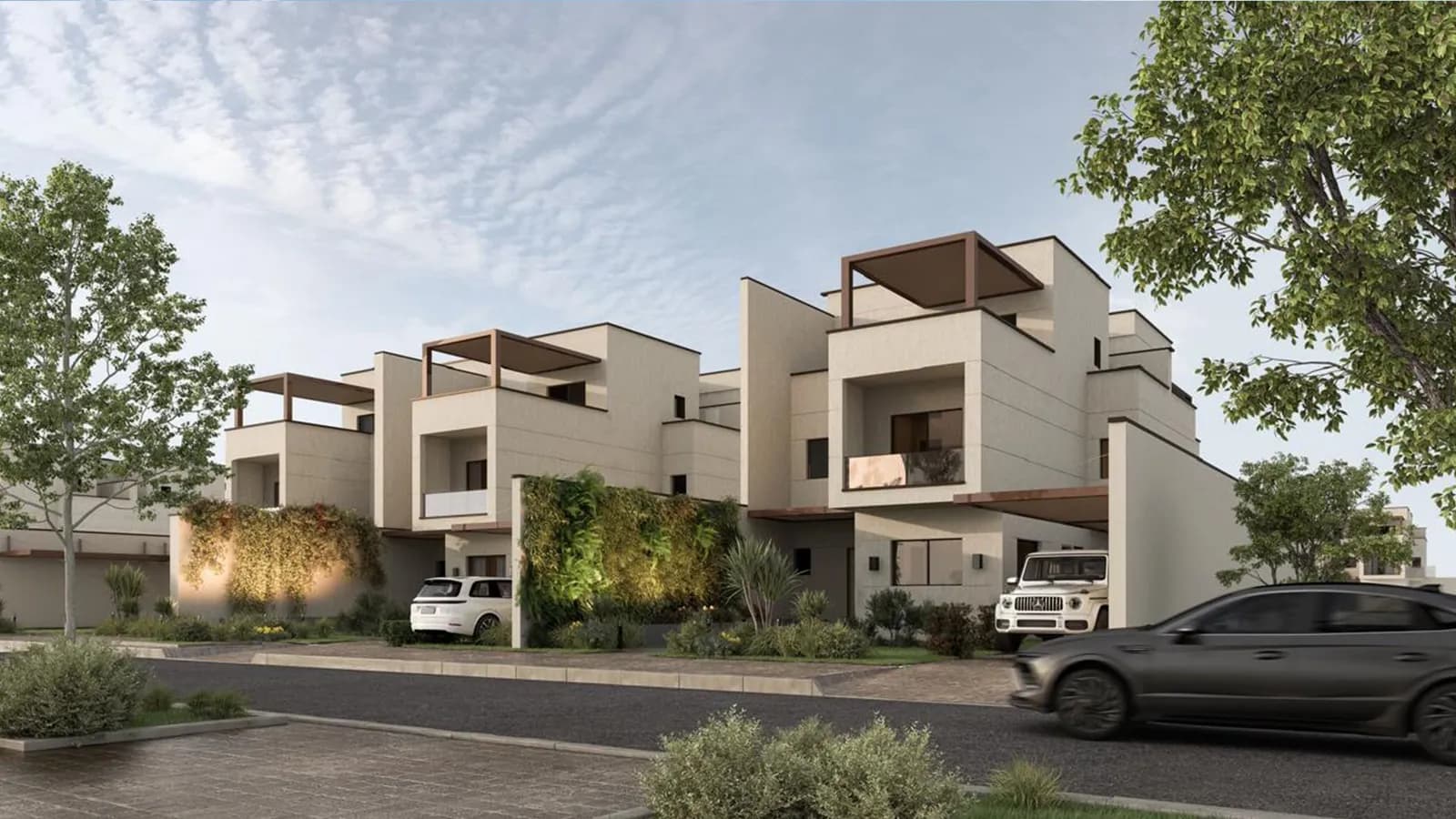 Jood Quattro villa concept, official developer rendering