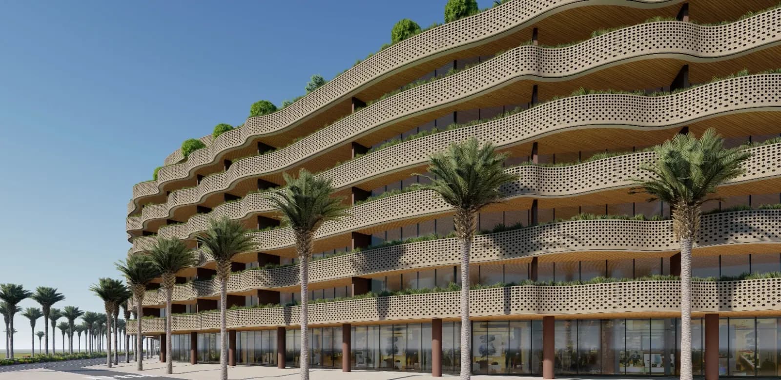 Yenaier residential architecture, official developer rendering